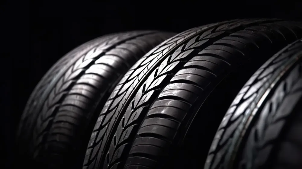 changement de pneus près de La Ferté‑Bernard